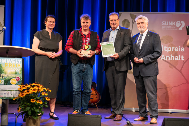1. Platz Umweltpreis 2024: die Wald 1.1 gGmbH aus Halle (Saale)