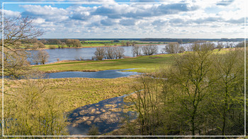 Flusslandschaft Elbe
