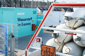 Außenansicht der Pilotanlage in Schopsdorf