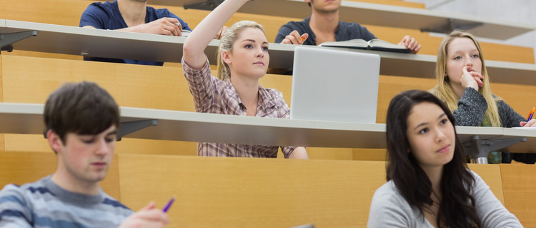 Studenten im Hörsaal