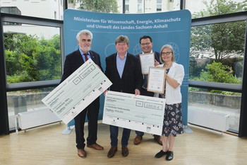 Den Sonderpreis erhielten die Grundschulen Klostermansfeld und Helbra